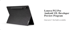 Lenovo annuncia una nuova iniziativa Tab P12 Pro. (Fonte: Lenovo)