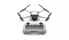 Il Mini 3 Pro e il suo telecomando RC. (Fonte: DJI via Argos)