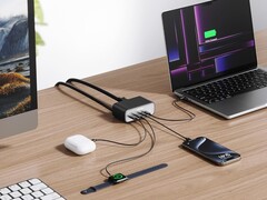 La stazione di ricarica Anker 7-in-1 USB-C (100W) è alimentata tramite corrente alternata. (Fonte immagine: Anker)