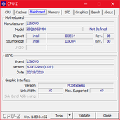 CPU-Z scheda madre