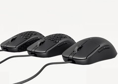 Tre mouse da gioco endgame gear con gusci ultraleggeri stampati in 3D