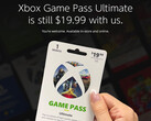 Uno screengrab di un post sui social media di GameStop che pubblicizza le sue offerte Xbox Game Pass 'più economiche' (fonte: GameStop)