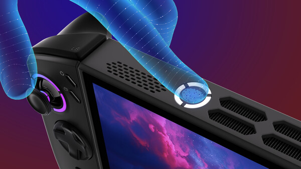 Legion Go Gen 2 dispone anche di uno scanner di impronte digitali. (Fonte immagine: Lenovo)