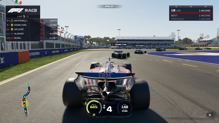 F1 25 con Path Tracing attivato (fonte immagine: Anil Ganti, Notebookcheck)