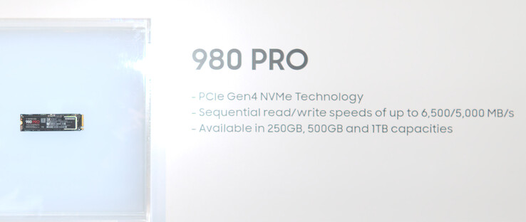 Primi dettagli del 980 PRO presentato al CES 2020 (Source: www.anandtech.com)