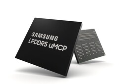 I chip uMCP combinano la RAM LPDDR5 con lo storage UFS 3.1. (Fonte immagine: Samsung)
