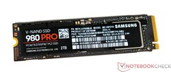 Samsung 980 Pro con capacità di 2 TB