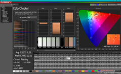 ColorChecker prima della calibrazione