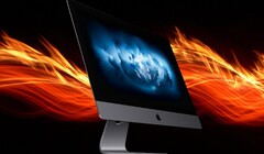Un iMac riprogettato potrebbe presentare un SoC M1X con CPU 8x core Firestorm e CPU 4x core Icestorm. (Fonte immagine: Apple (iMac Pro)/Pinterest - modificato)