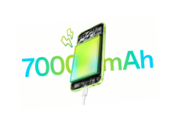 Il OnePlus N6 Lite è dotato di una batteria da 7.000 mAh.