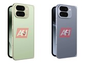 Rendering non ufficiali di Pixel 10 Pro Fold che mostrano i colori Jade (a sinistra) e Moonstone (a destra). (Fonte immagine: Android Headlines)