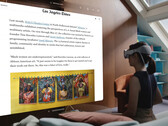 Un rendering di Vision Pro UX. (Fonte: Apple)