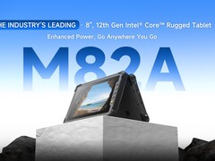 Il tablet rugged OneRugged M82A è dotato di un display FHD da 8 pollici (Fonte: OneRugged)