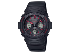 L'orologio Casio G-Shock AWG-M100FP-1A4JR non è più disponibile nel negozio online del marchio. (Fonte: Casio)