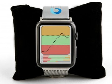 Concetto con il monitor integrato con un orologio Apple. (Fonte: Iterate)