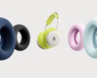 Le cuffie Beats 360 possono essere dotate di una varietà di cuscinetti auricolari colorati UltraPlush o Performance Knit traspiranti.