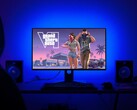 La versione per PC di GTA 6 visualizzata su un monitor da gioco