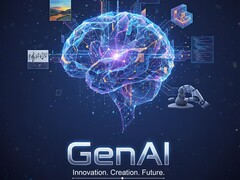 GenAI: il cervello della prossima generazione di creatività digitale. (Fonte immagine: AI generated)
