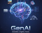 GenAI: il cervello della prossima generazione di creatività digitale. (Fonte immagine: AI generated)