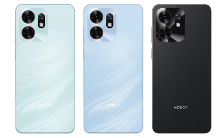 Honor Play 60A è disponibile nei colori nero inchiostro, blu lago e azzurro cielo (Fonte: Honor)