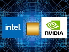 Nvidia ha investito 5 miliardi di dollari in Intel e sta co-sviluppando chip con Team Blue. (Fonte: Intel, Nvidia, Pixabay, a cura di)
