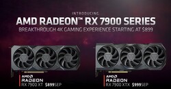 AMD Radeon RX 7900 XTX e AMD Radeon RX 7900 XT - Prezzi di listino