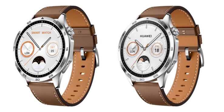 Il Rogbid M6 (a sinistra) contro il Huawei Watch GT 4 (a destra). (Fonte: Rogbid)