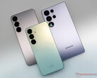 Qualcomm non prevede di essere l'unico fornitore di chipset per la serie Galaxy S26, a differenza del trio Galaxy S25 raffigurato. (Fonte: Notebookcheck)