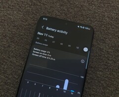 Pagina di utilizzo della batteria di Samsung Galaxy S20 (Fonte: Antony Muchiri)