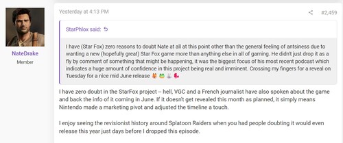 NateTheHate si aggiorna sulla data di uscita di Star Fox Switch 2