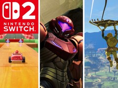 Viene mostrata la collezione di giochi per Switch 2 (Fonte: Nintendo of America con modifiche)