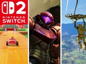 Viene mostrata la collezione di giochi per Switch 2 (Fonte: Nintendo of America con modifiche)