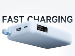 Il nuovo power bank da 10.000 mAh può auto-ricaricarsi a 65 W. Nella foto: il power bank. (Fonte immagine: Xiaomi - modificata)
