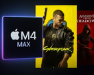 Cyberpunk e AC Shadows su Apple's M4 Max (fonte immagine: ChatGPT)