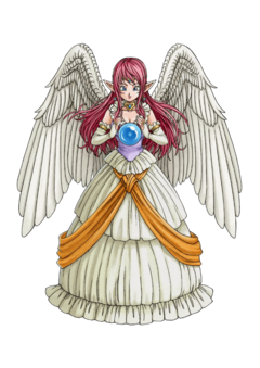 Rubiss (nella foto), un personaggio del secondo e terzo gioco Dragon Quest, farà la sua apparizione nel prossimo remake dell'originale. (Fonte: Square Enix)