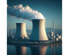 Le ambizioni AI di Microsoft: Le centrali nucleari come chiave per la transizione energetica? (Immagine simbolica: Bing AI)