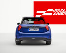 La nuova Mini Cooper SE verrà infine commercializzata come versione John Cooper Works, che promette maggiori prestazioni, divertimento e modifiche stilistiche. (Fonte immagine: Mini - modificato)