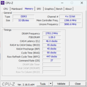 CPU-Z Memoria