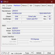 CPU-Z Scheda madre