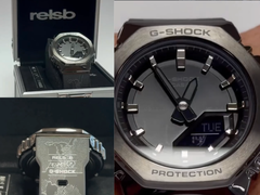 Il nuovo G-Shock GM-S2110B-8ARLSB sarà una collaborazione tra Casio e Rels B - un rapper spagnolo.