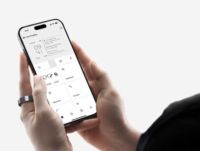 Anche G2 viene impostato tramite un'app per smartphone.