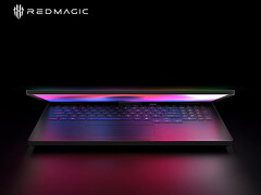 Il nuovo portatile da gioco sarà lanciato in Cina il 17 ottobre 2025. Nella foto: un&#039;immagine teaser del computer portatile. (Fonte: RedMagic)