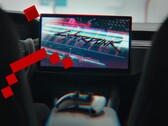 Sembra che il futuro del gioco in una Tesla Model Y o Model 3 sia segnato, e non in senso positivo. (Fonte: Tesla - modifica)
