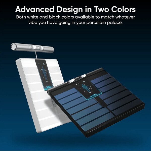 La bilancia Wyze Ultra BodyScan è dotata di un'impugnatura con elettrodi per letture più accurate. (Fonte: Wyze)