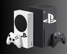 Immagine mockup con console Xbox che mostra il logo Sony PlayStation (Fonte immagine: Sony PlayStation, Microsoft Xbox Gaming, con modifiche)