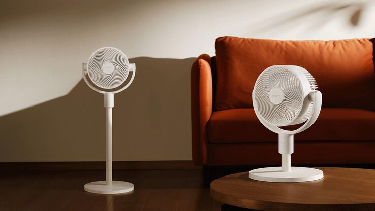 Il ventilatore intelligente a piantana Xiaomi per la circolazione dell'aria. (Fonte: Xiaomi)