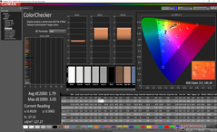 ColorChecker prima della calibrazione