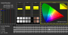 CalMAN - ColorChecker (calibrato)