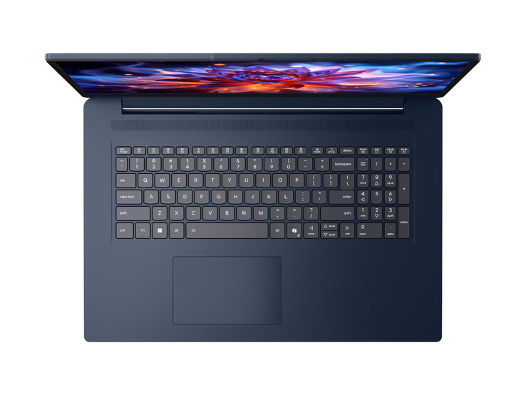 IdeaPad Slim 3i 17IWC11 nella sua finitura Cosmic Blue.