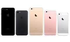 Apple iPhone 7 Plus, iPhone 7, iPhone 6s Plus, iPhone 6s, iPhone SE. (Fonte immagine: AppleInsider - editata)